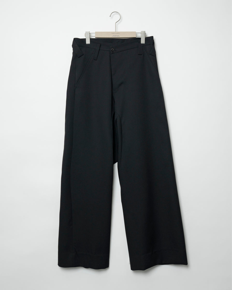 FUMITO GANRYU ウールタックスラックス Bulky Slacks - スラックス