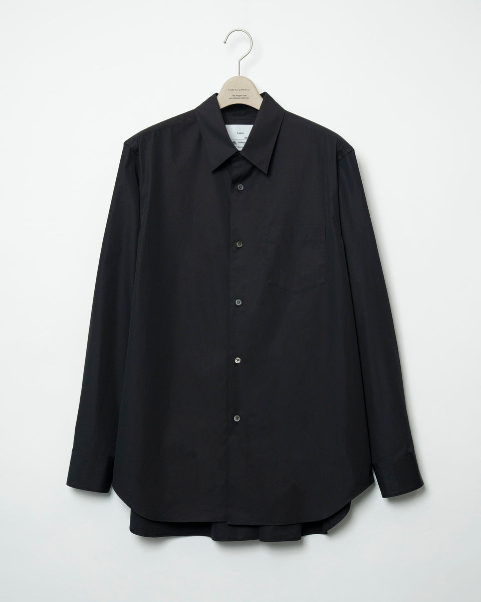 Watteau pleated cotton shirt – FUMITO GANRYU OFFICIAL STORE
