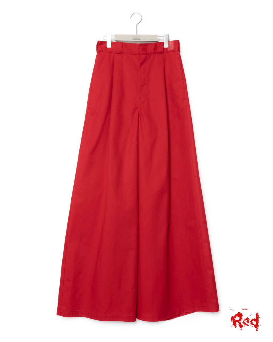 Reverse Baggy Chino Pants - Red – FUMITO GANRYU OFFICIAL STORE