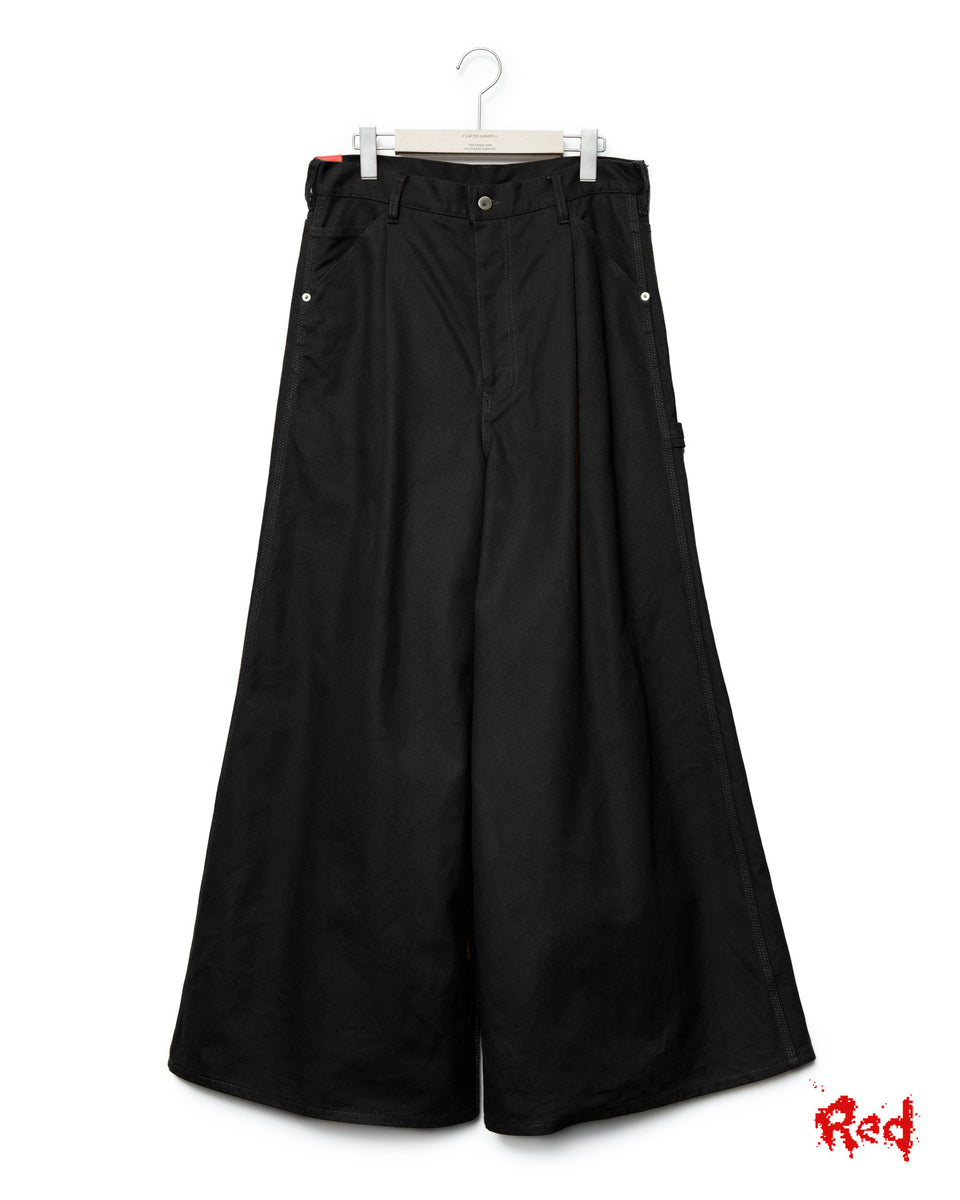 Reverse Baggy Work Pants - Black – FUMITO GANRYU OFFICIAL STORE