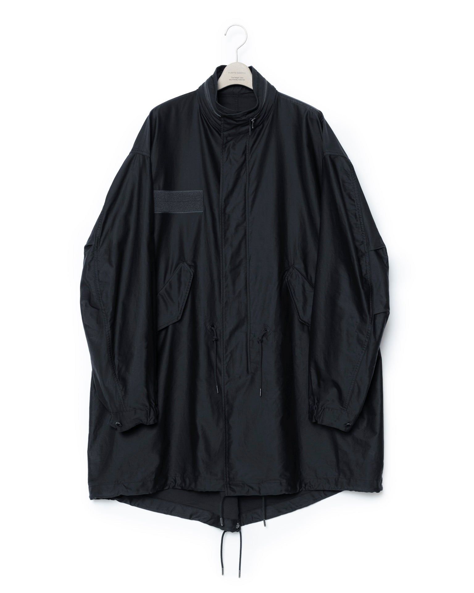 M-51 nylon shirt jacket - Black – FUMITO GANRYU OFFICIAL STORE