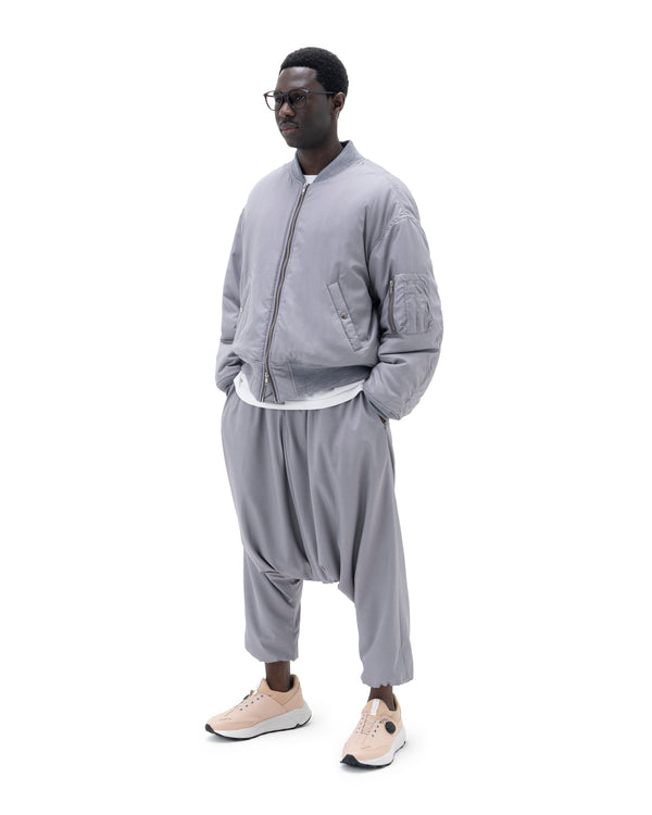 Deformed MA-1 - Light Heather Gray FUMITO GANRYU OFFICIAL STORE