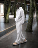 Lounge Baggy Pants - Heather White FUMITO GANRYU OFFICIAL STORE