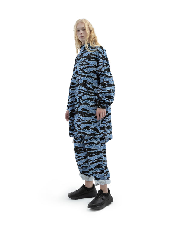 PHENOMENON by FUMITO GANRYU 2 Way M-51 Coat - Blue FUMITO GANRYU OFFICIAL STORE