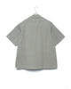 Side Vents Op Collar Shirt - Sage Green FUMITO GANRYU OFFICIAL STORE