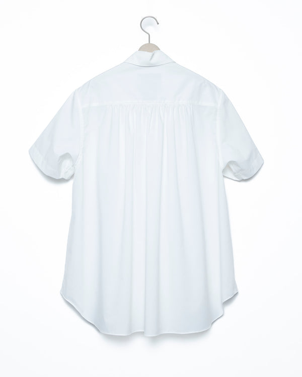 Ventilation Switched Shirt - White FUMITO GANRYU OFFICIAL STORE
