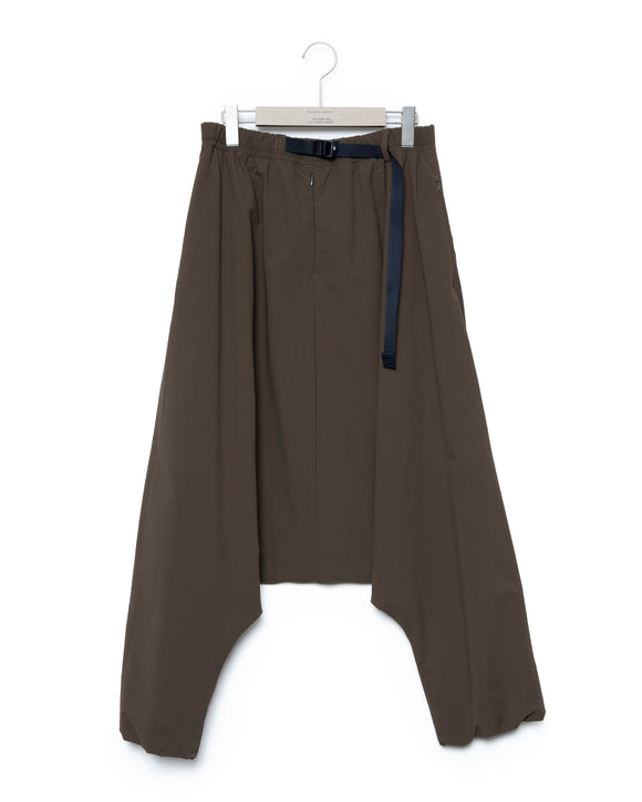 Airy Shalwar - Khaki FUMITO GANRYU OFFICIAL STORE