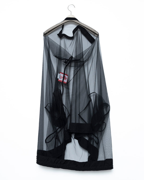 Mosquito Poncho - Black FUMITO GANRYU OFFICIAL STORE