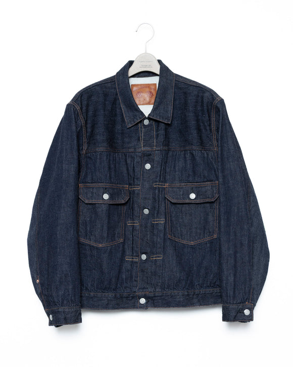 Watteau Pleats 2nd Jk - Indigo FUMITO GANRYU OFFICIAL STORE