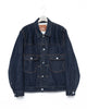 Watteau Pleats 2nd Jk - Indigo FUMITO GANRYU OFFICIAL STORE
