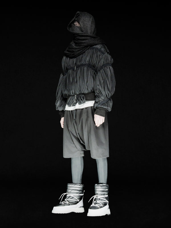 Suicoke Padded Boots - Black x White FUMITO GANRYU OFFICIAL STORE