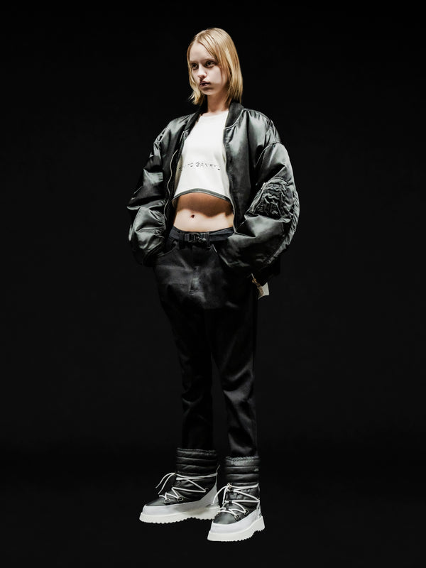 Suicoke Padded Boots - Black x White FUMITO GANRYU OFFICIAL STORE