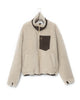 2Way Boa Fleece Jk - Beige FUMITO GANRYU OFFICIAL STORE