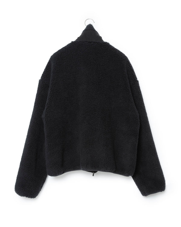 2Way Boa Fleece Jk - Black FUMITO GANRYU OFFICIAL STORE