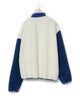 Graffiti Boa Fleece Jk - White X Blue FUMITO GANRYU OFFICIAL STORE