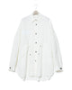 M-51 Linen Shirt Jk - White FUMITO GANRYU OFFICIAL STORE