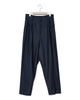 Mixture Slacks - Navy FUMITO GANRYU OFFICIAL STORE