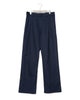 Side Slit Chino Pants - Navy FUMITO GANRYU OFFICIAL STORE