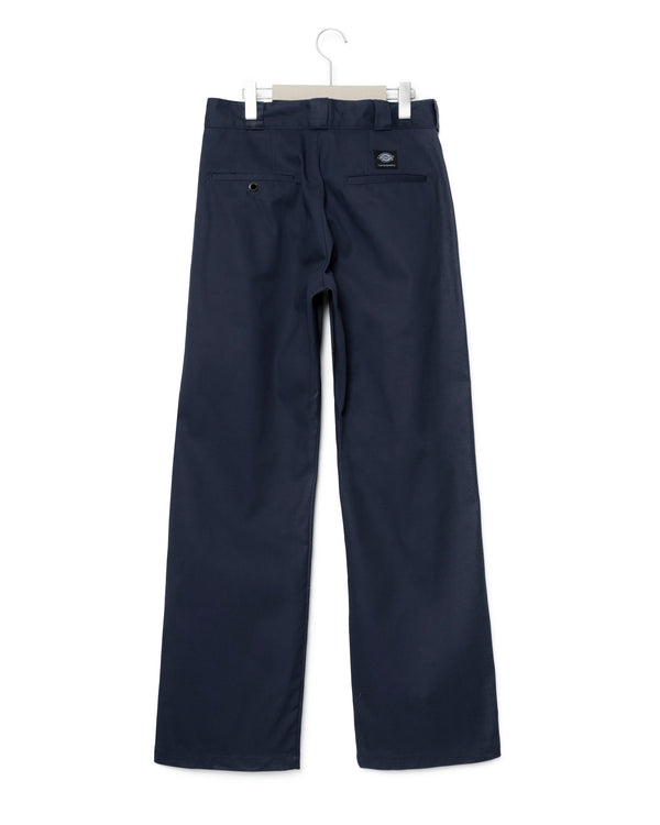 Side Slit Chino Pants - Navy FUMITO GANRYU OFFICIAL STORE