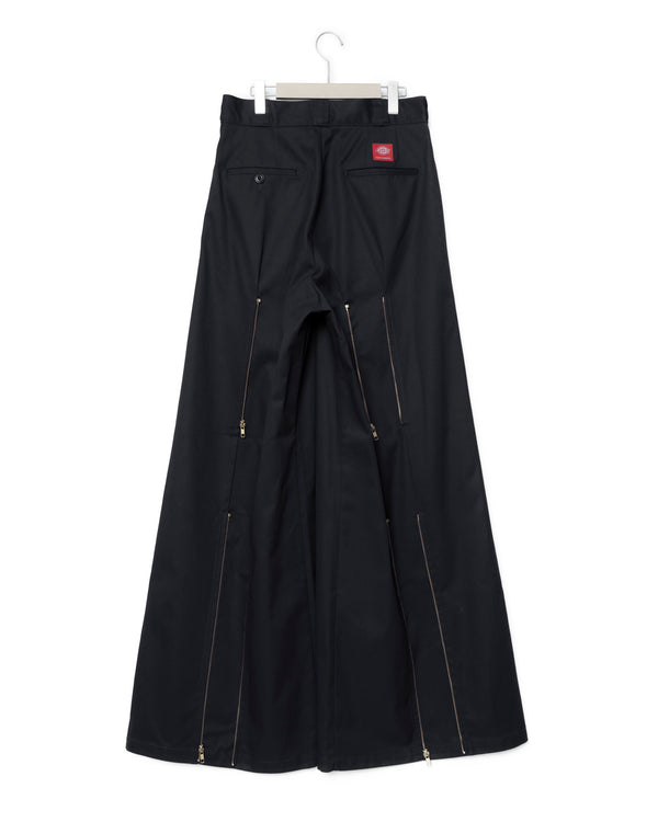 Reverse Baggy Chino Pants - Black FUMITO GANRYU OFFICIAL STORE