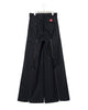 Reverse Baggy Chino Pants - Black FUMITO GANRYU OFFICIAL STORE