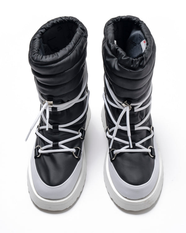 Suicoke Padded Boots - Black x White FUMITO GANRYU OFFICIAL STORE