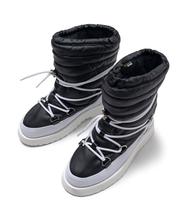 Suicoke Padded Boots - Black x White FUMITO GANRYU OFFICIAL STORE