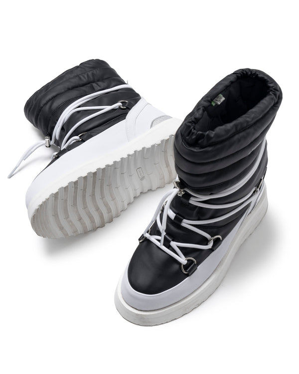 Suicoke Padded Boots - Black x White FUMITO GANRYU OFFICIAL STORE