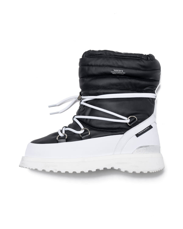 Suicoke Padded Boots - Black x White FUMITO GANRYU OFFICIAL STORE