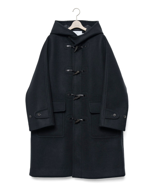 Vintage Modern Duffle Coat - Black FUMITO GANRYU OFFICIAL STORE