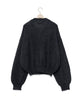 Deformed Mohair Knit - Black FUMITO GANRYU OFFICIAL STORE