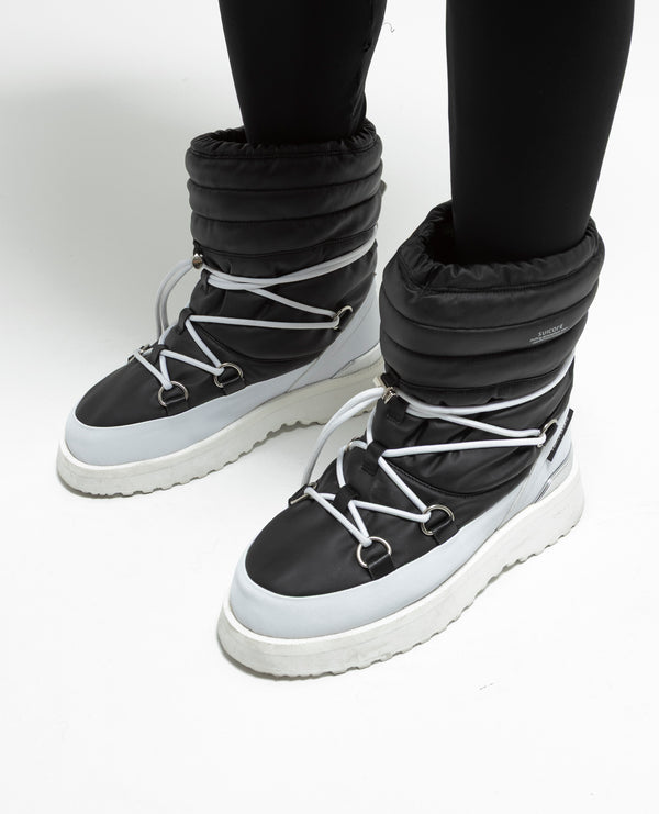 Suicoke Padded Boots - Black x White FUMITO GANRYU OFFICIAL STORE