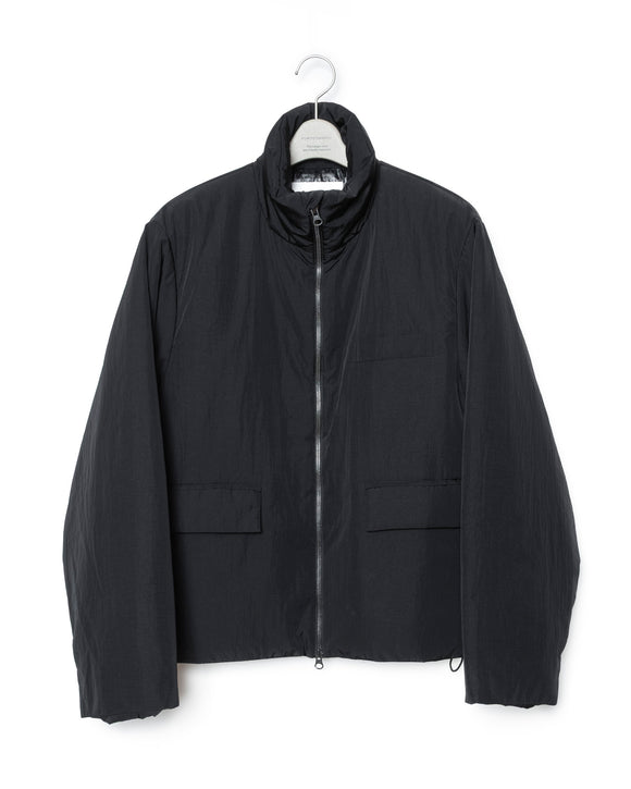 Stand Collar Puff Jacket - Black FUMITO GANRYU OFFICIAL STORE