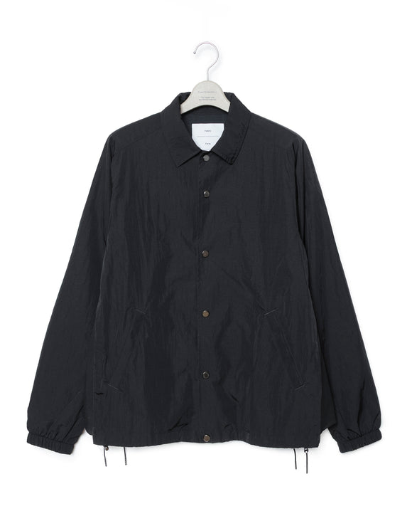 Ventilation Coach Jacket - Black FUMITO GANRYU OFFICIAL STORE