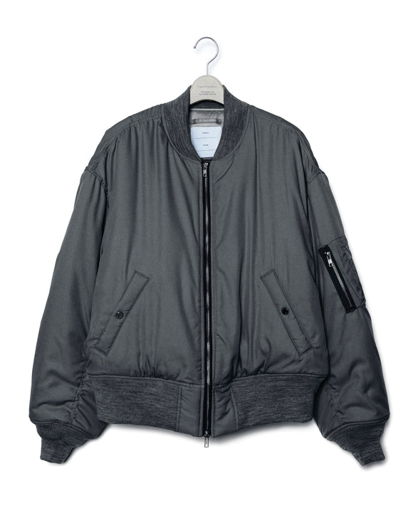 Deformed MA-1 - Heather Gray FUMITO GANRYU OFFICIAL STORE
