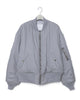 Deformed MA-1 - Light Heather Gray FUMITO GANRYU OFFICIAL STORE