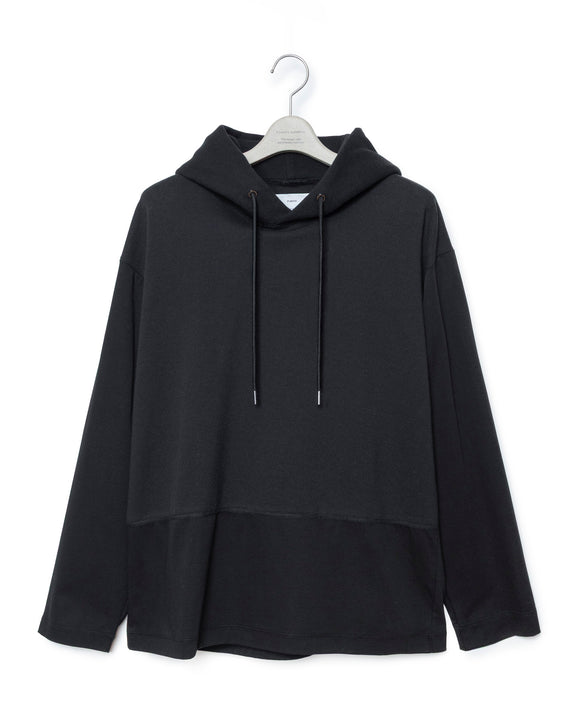 Inner Hoodie T-Shirt - Black X Black FUMITO GANRYU OFFICIAL STORE