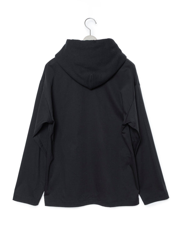 Inner Hoodie T-Shirt - Black X Black FUMITO GANRYU OFFICIAL STORE