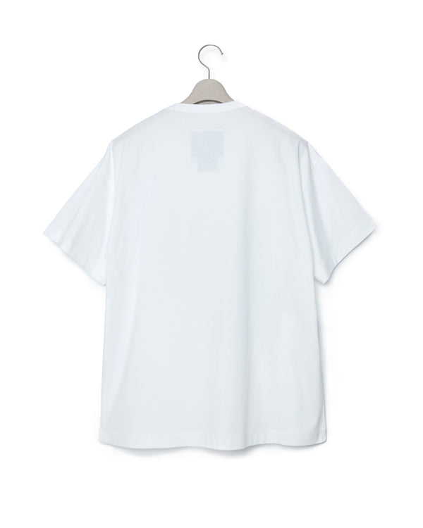 Function Patchwork T-Shirt - White X Gray FUMITO GANRYU OFFICIAL STORE