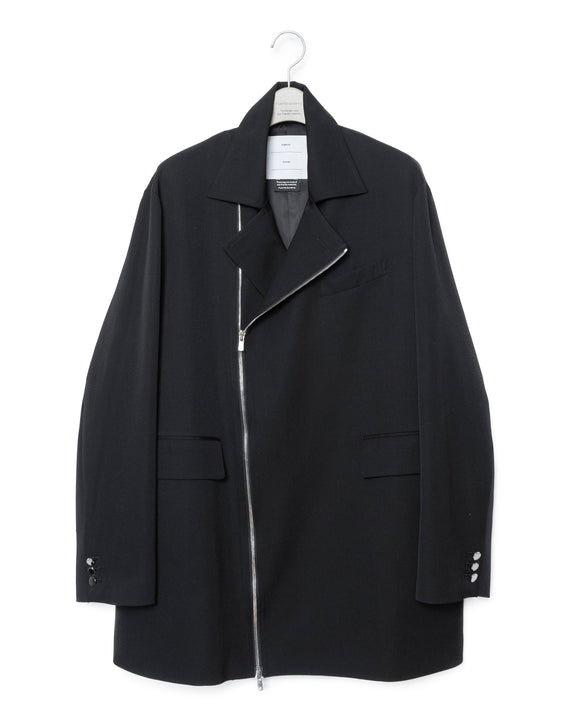 Mixture Jacket - Black FUMITO GANRYU OFFICIAL STORE
