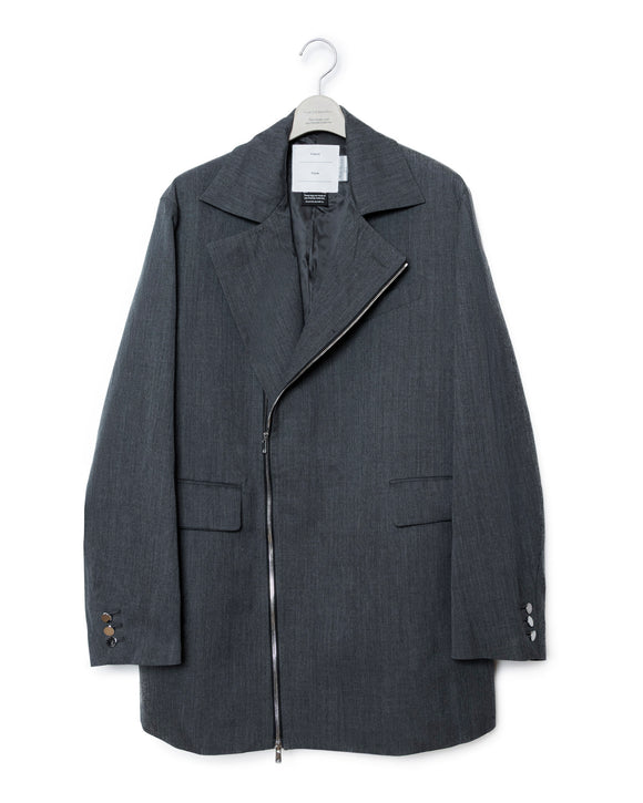 Mixture Jacket - Dark Heather Gray FUMITO GANRYU OFFICIAL STORE