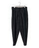 Mixture Tapered Slacks - Black FUMITO GANRYU OFFICIAL STORE