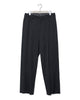 Mixed Wide Slacks - Dark Heather Gray FUMITO GANRYU OFFICIAL STORE