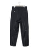 Mixed Wide Slacks - Dark Heather Gray FUMITO GANRYU OFFICIAL STORE