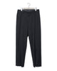 Mixed Wide Slacks - Dark Heather Gray FUMITO GANRYU OFFICIAL STORE