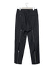 Mixed Wide Slacks - Dark Heather Gray FUMITO GANRYU OFFICIAL STORE