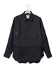Inner Jumpsuit Shirt - Black X Black FUMITO GANRYU OFFICIAL STORE