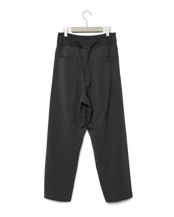 Relaxed slacks - Charcoal FUMITO GANRYU OFFICIAL STORE