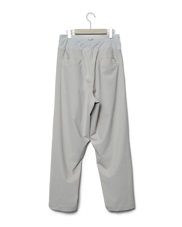 Relaxed slacks - Greige FUMITO GANRYU OFFICIAL STORE