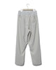 Relaxed slacks - Greige FUMITO GANRYU OFFICIAL STORE